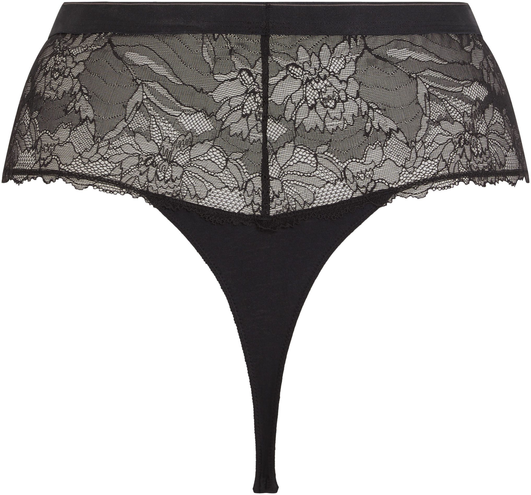 Calvin Klein Underwear Tanga THONG mit breitem Spitzenbund