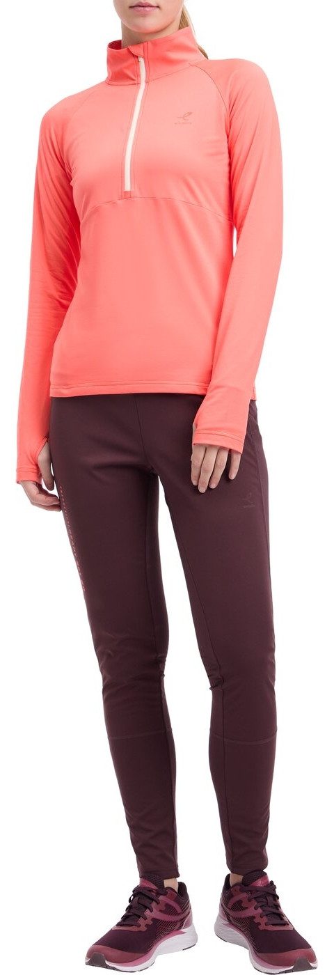 Energetics Laufshirt Da.-Langarmshirt Carla W ORANGE DARK/YELLOW L günstig online kaufen