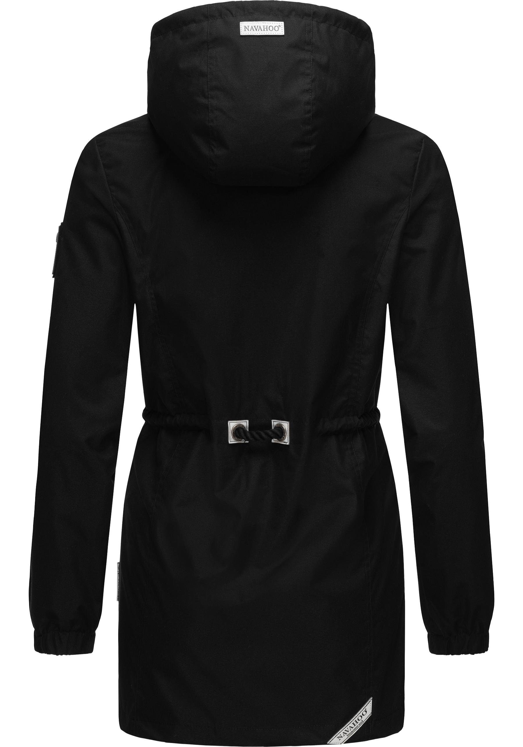 Navahoo Outdoorjacke Neophee Damen Übergangs Parka mit Kapuze
