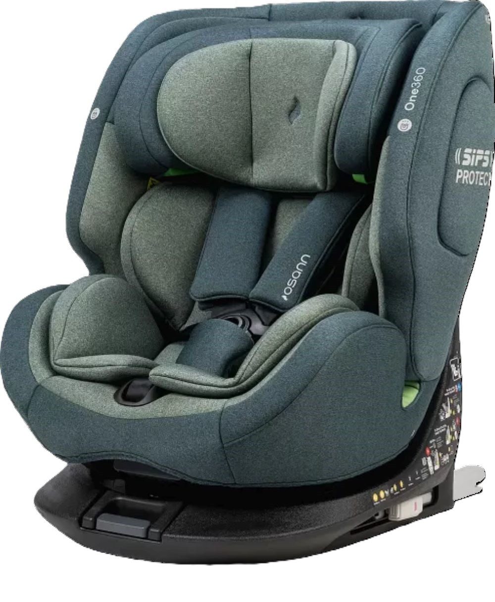 Osann Autokindersitz One360 i-Size, 360 Grad drehbarer Kindersitz Reboarder mit Isofix, ab: ab 0 Jahren