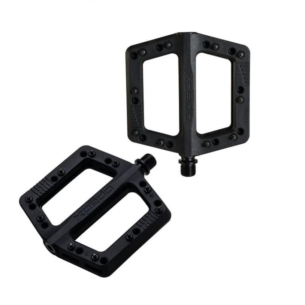 Xpedo Fahrradpedale Pedal Xpedo FELIX schwarz, 109x109x16mm, Plattform