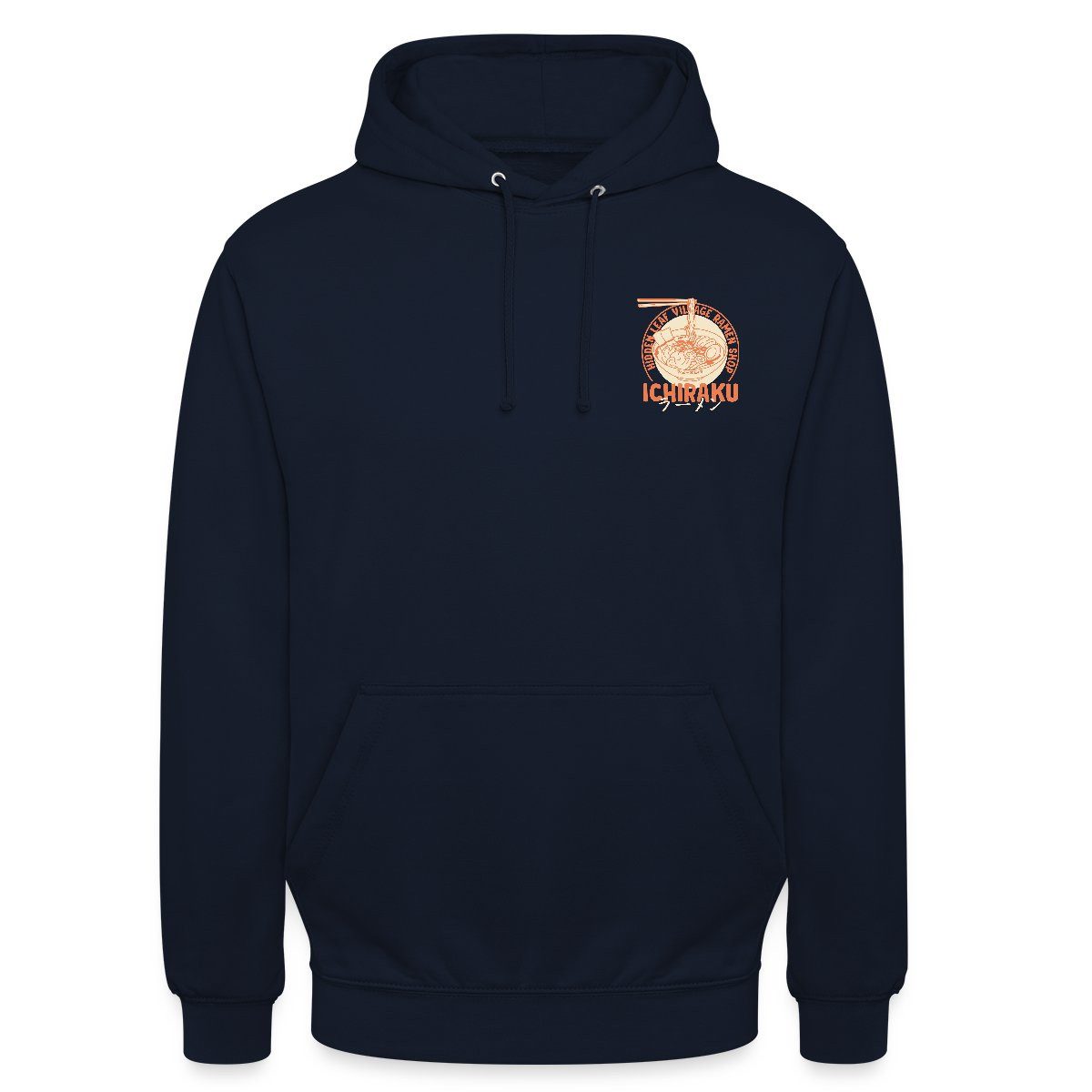 Hoodie Naruto Ichiraku Hidden Leaf Village Ramen Logo Unisex Hoodie