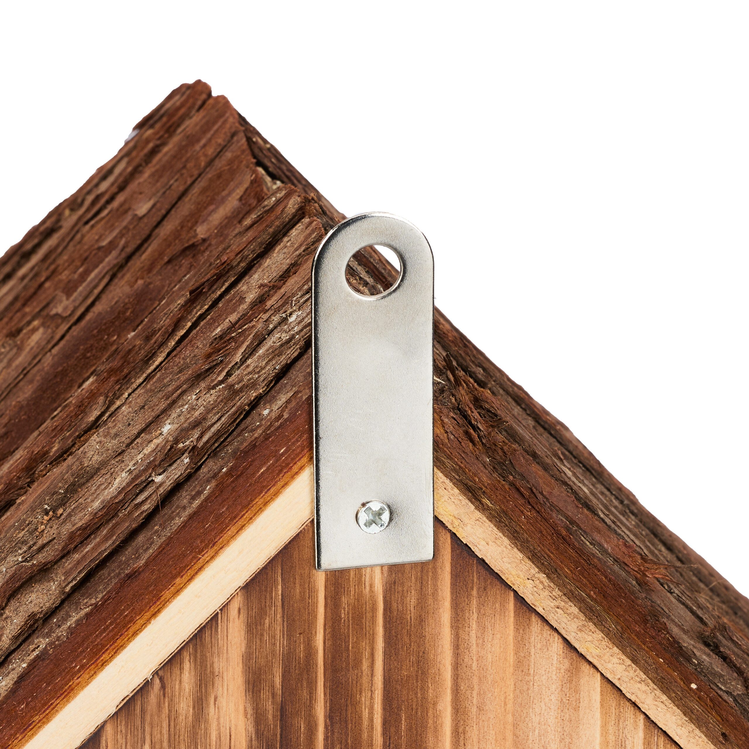 relaxdays Insektenhotel Marienkäferhaus aus Holz, (1-St)