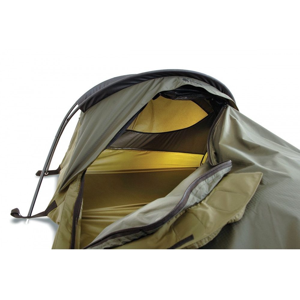 SNUGPAK Biwakzelt Snugpak Stratosphere Bivvi Bag Oliv - Ein-Mann-Zelt, Personen: 1 (Ein-Mann-Bivvi-Zelt)