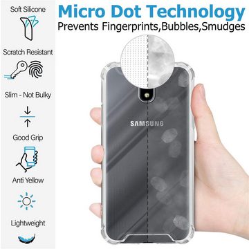 Cadorabo Handyhülle Samsung Galaxy J5 2017 Samsung Galaxy J5 2017, Hülle und 2x Tempered Schutzglas - Schutzhülle - Cover Case