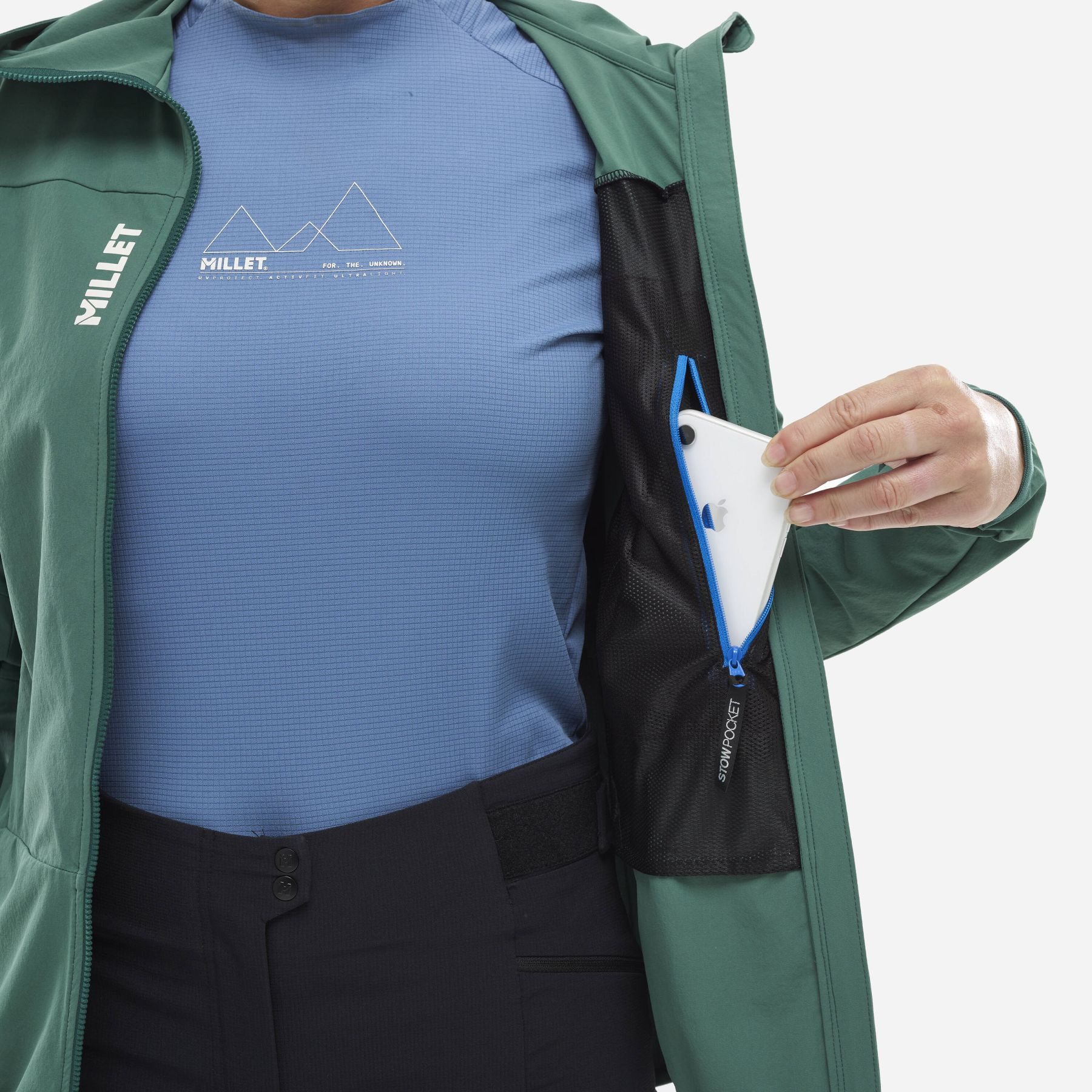 Millet Outdoorjacke FUSION XCS HOODIE Damen