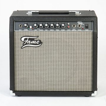 FAME Verstärker (GX-30 Combo Gitarrenverstärker, 30 Watt Verstärker, Combo Verstärker)