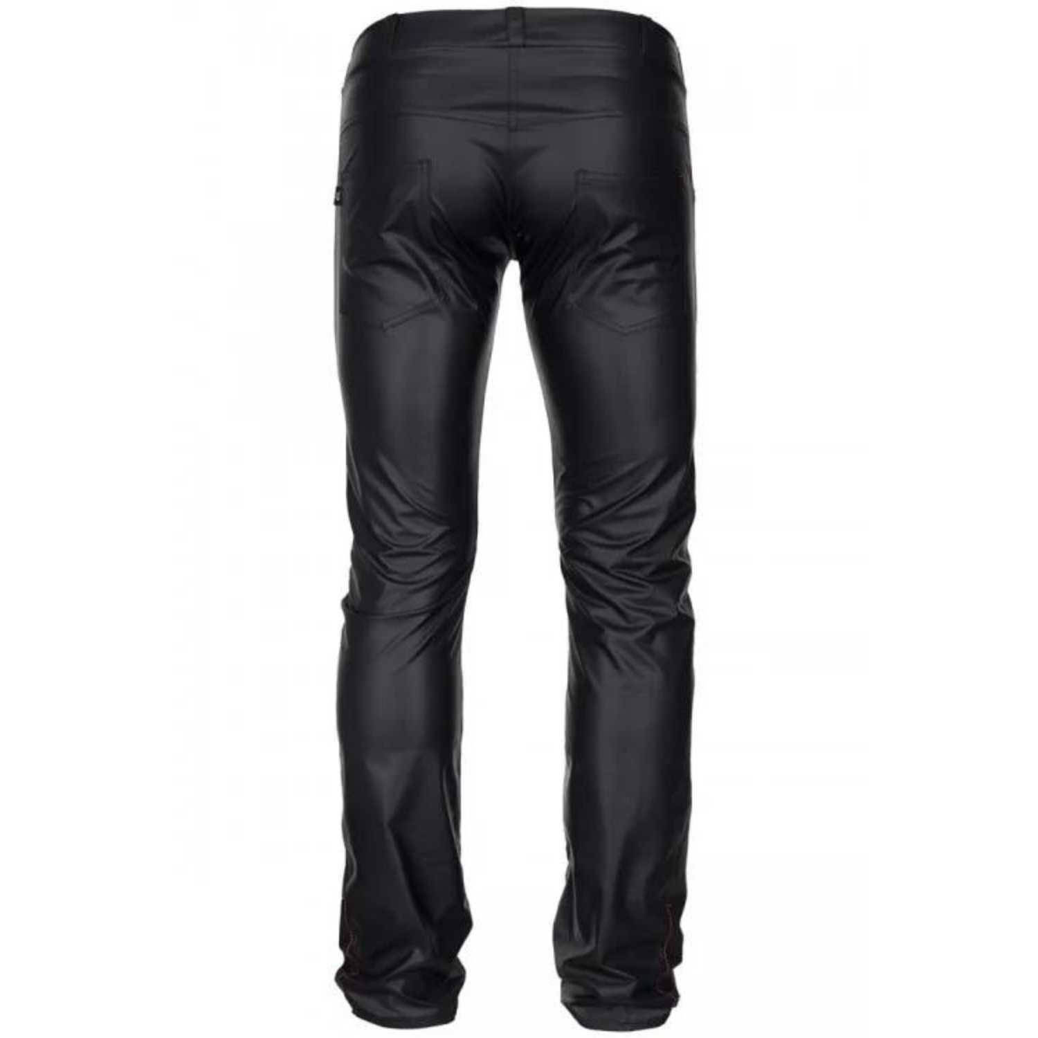Regnes Fetish Planet Lederimitathose Kunstleder Hose Vittorio dehnbar elastisch schwarz