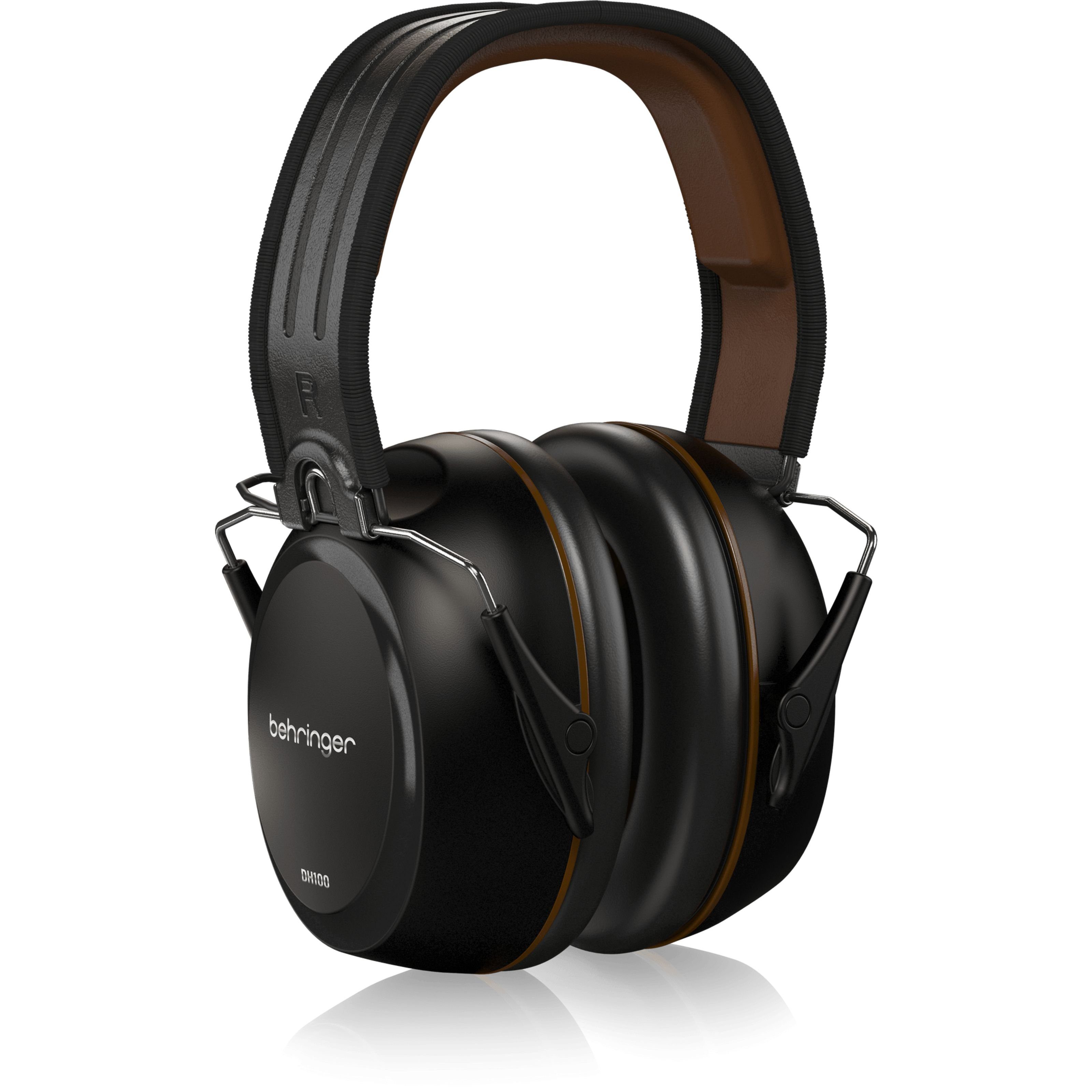 Behringer Over-Ear-Kopfhörer (DH100 Drummer Headphones - Gehörschutz für Drumer)