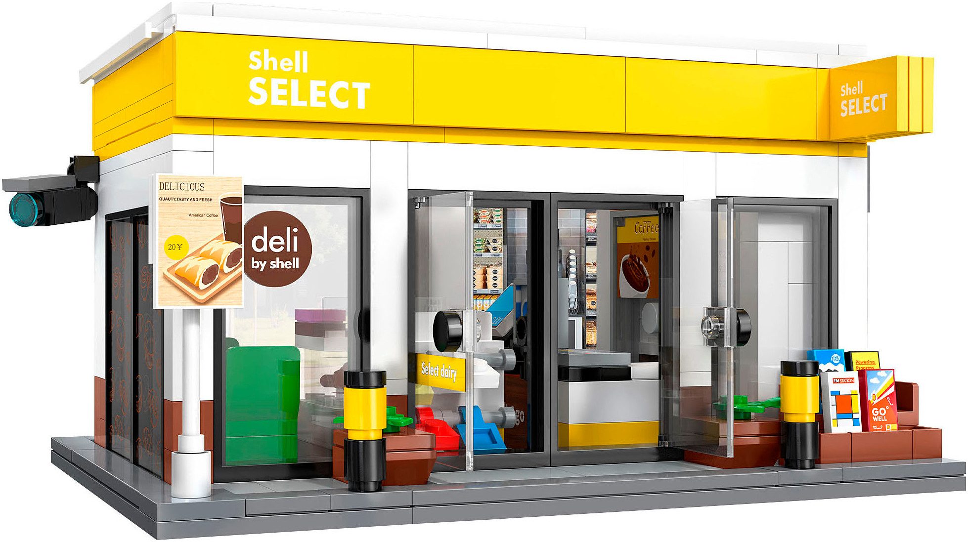 Jamara CaDA, Bricks, Shell Select Bricks (402870) Konstruktions-Spielset, (303 St)