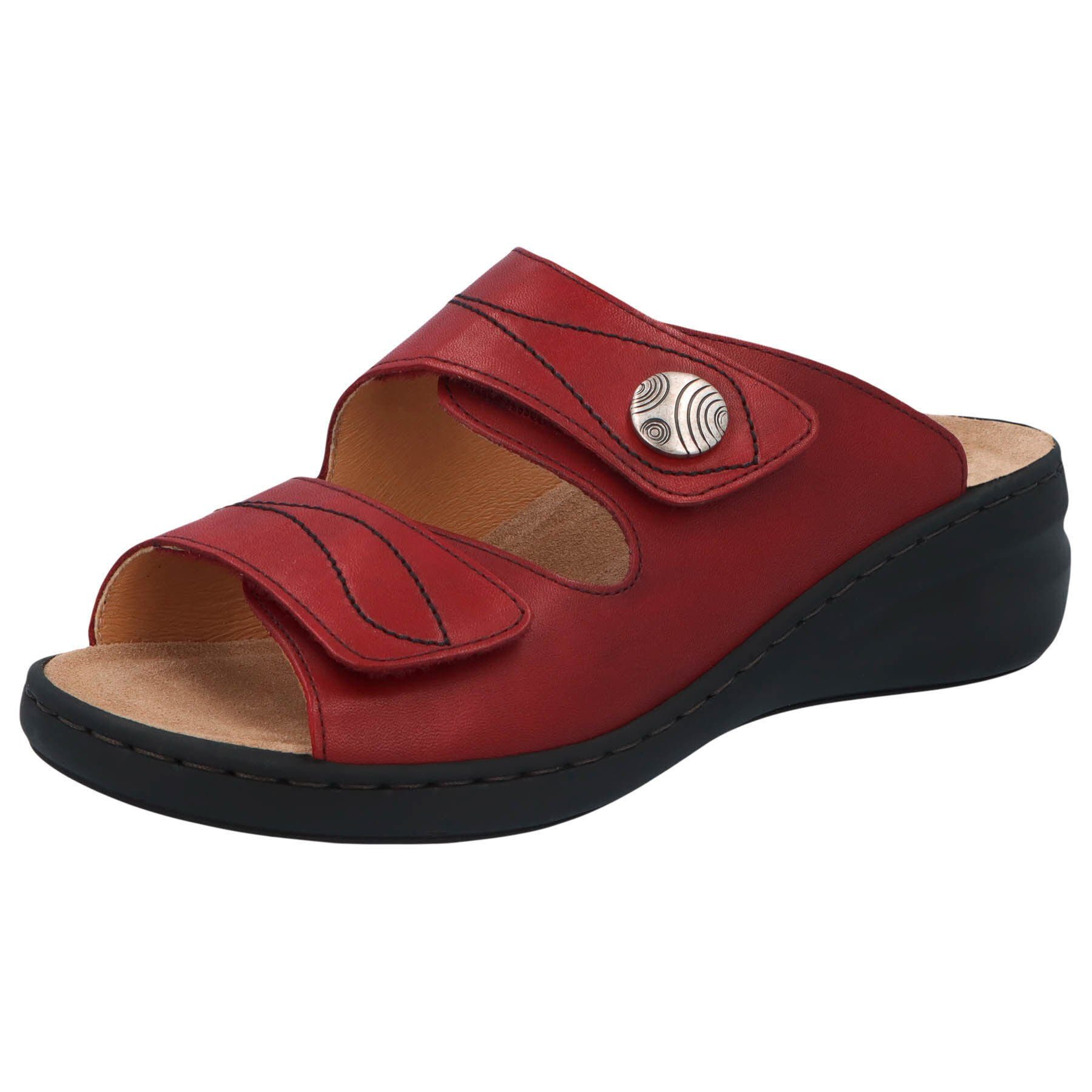 SOLIDUS Pantolette (2-tlg) red