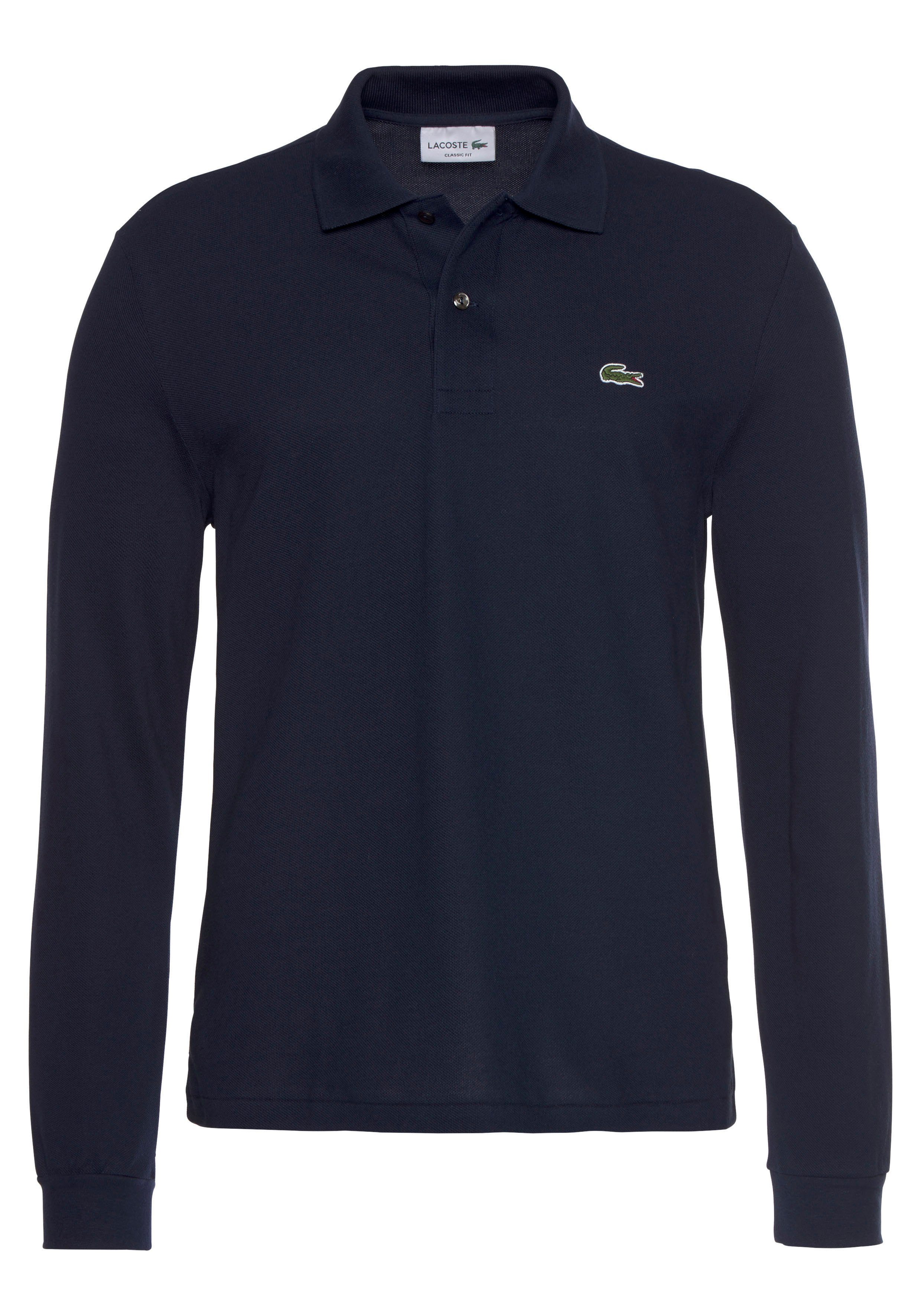 Lacoste Langarm-Poloshirt Basic Style