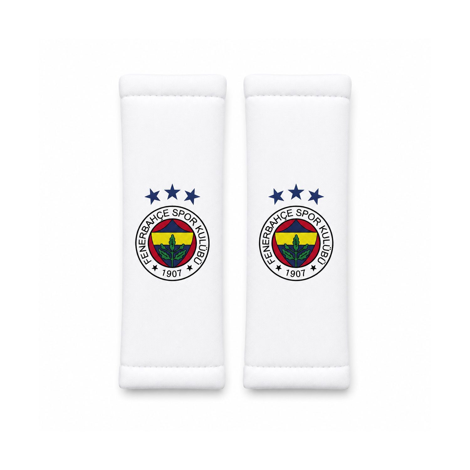 Jungengel Gurtpolster Gurtschoner Sicherheitsgurt 2er Set Auto Fanartikel Fußballdesign, (Set, 2 St., Geeignet für Fahrer-, Beifahrer- sowie Rücksitze. Universelle Passform), Wählbare Ausführungen: Galatasaray, Fenerbahce, Besiktas