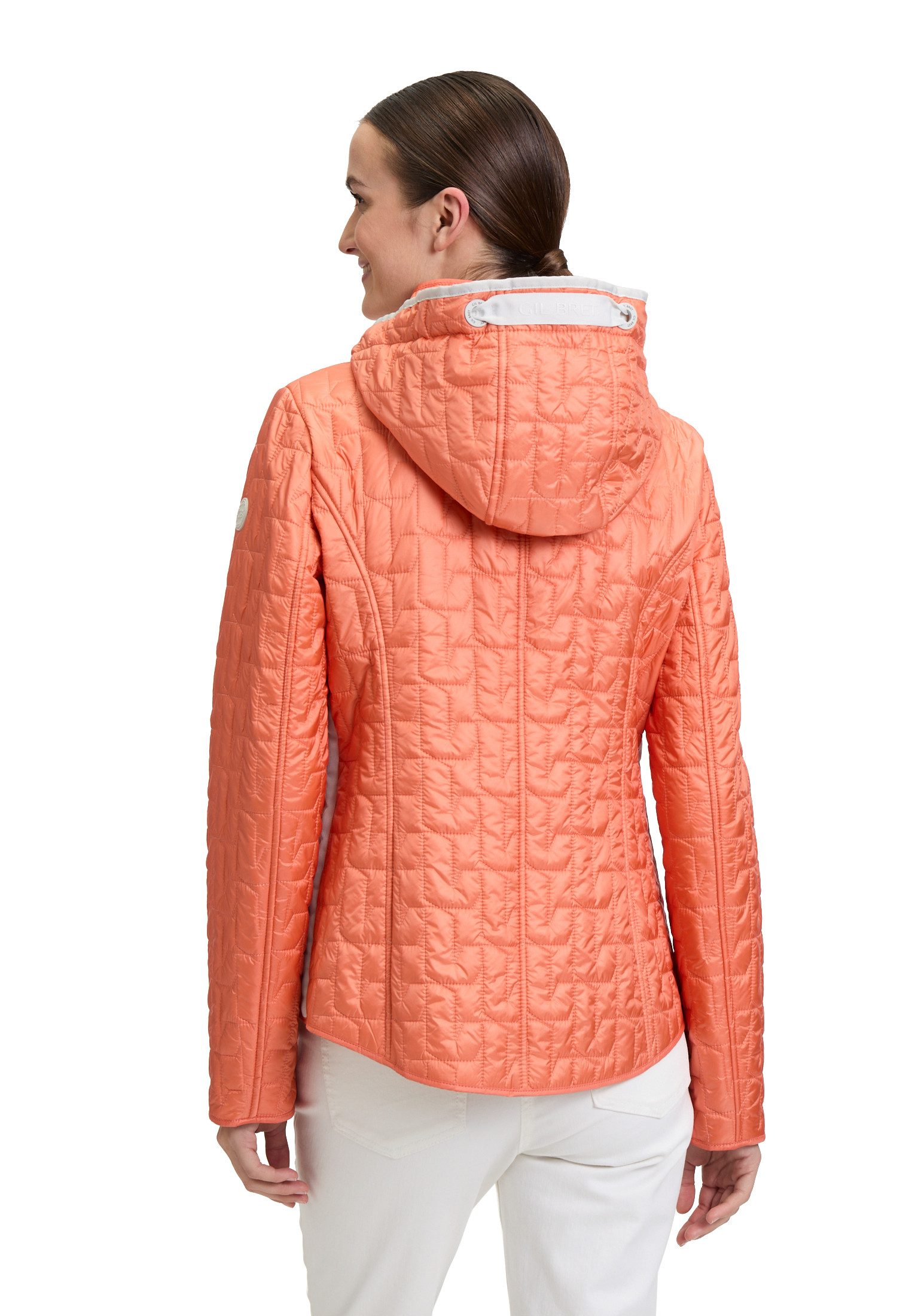 Gil Bret Steppjacke mit Kapuze und Reißverrschluss günstig online kaufen