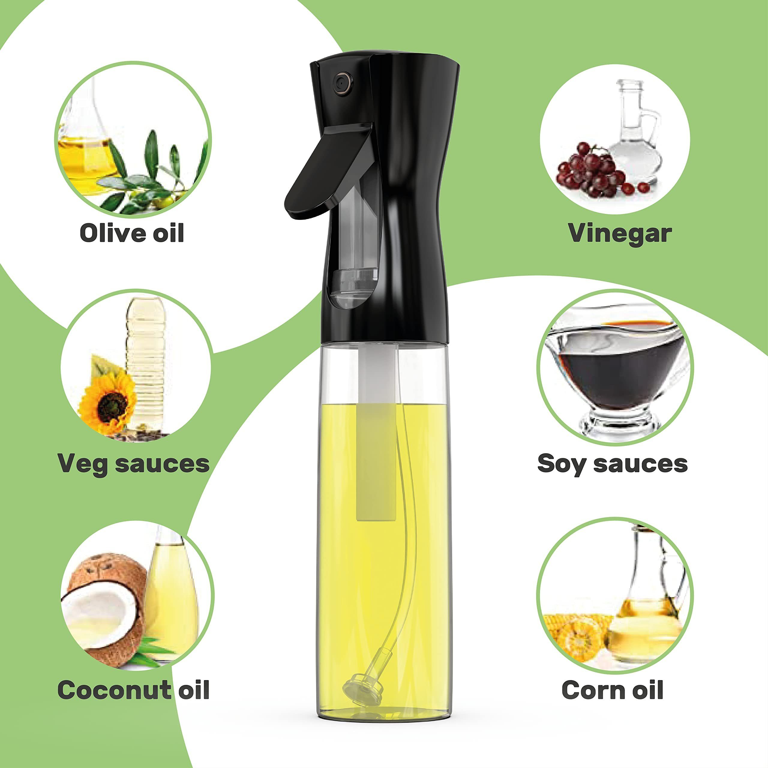 Meri-Home Essigspender Essig- und Ölsprüher Speise-Öl Sprühflasche