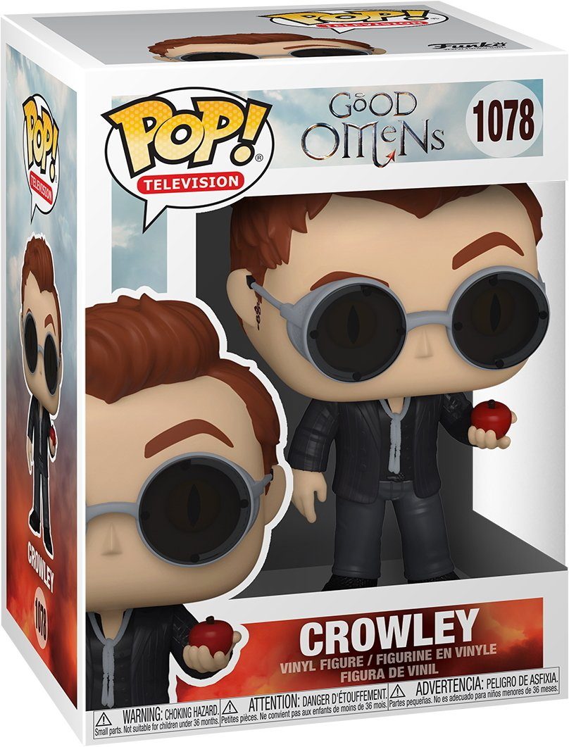 Funko Spielfigur Good Omens - Crowley 1078 Pop!, Spielzeugfigur