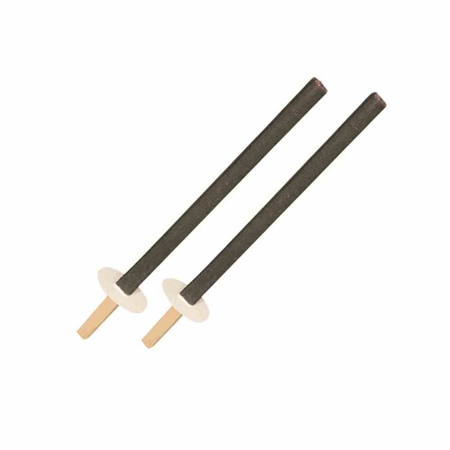 Kugelleuchte Wachstuchfackel 45cm 2Stk Fackeln Gartendeko Picknick Terrasse Lagerfe
