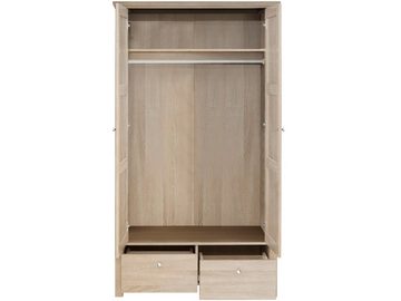 loft24 Kleiderschrank Mandela mit Kleiderstange, im Landhausstil, Breite 100 cm