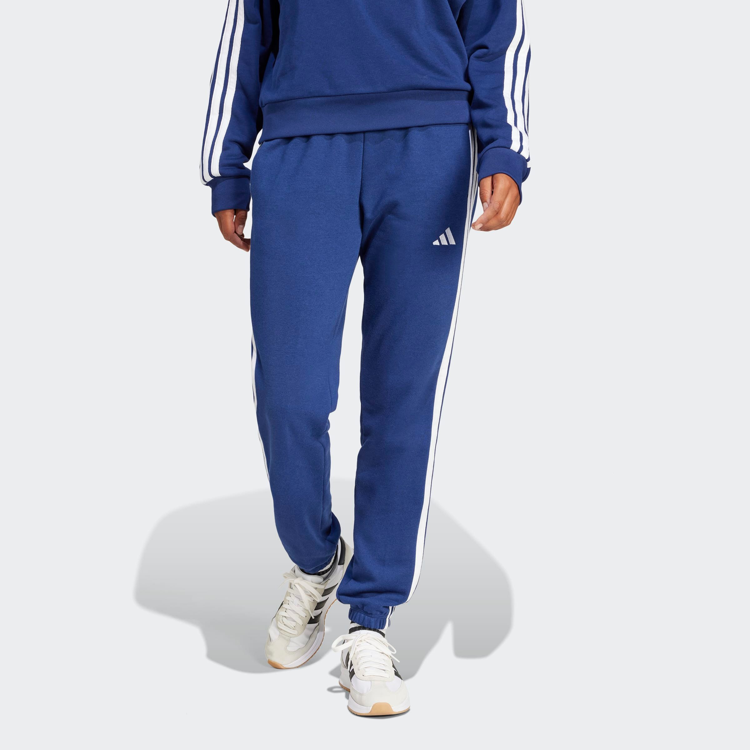 adidas Sportswear Sporthose W 3S FT CF PT reguläre Passform, mittelhoher Bund, weiches French Terry