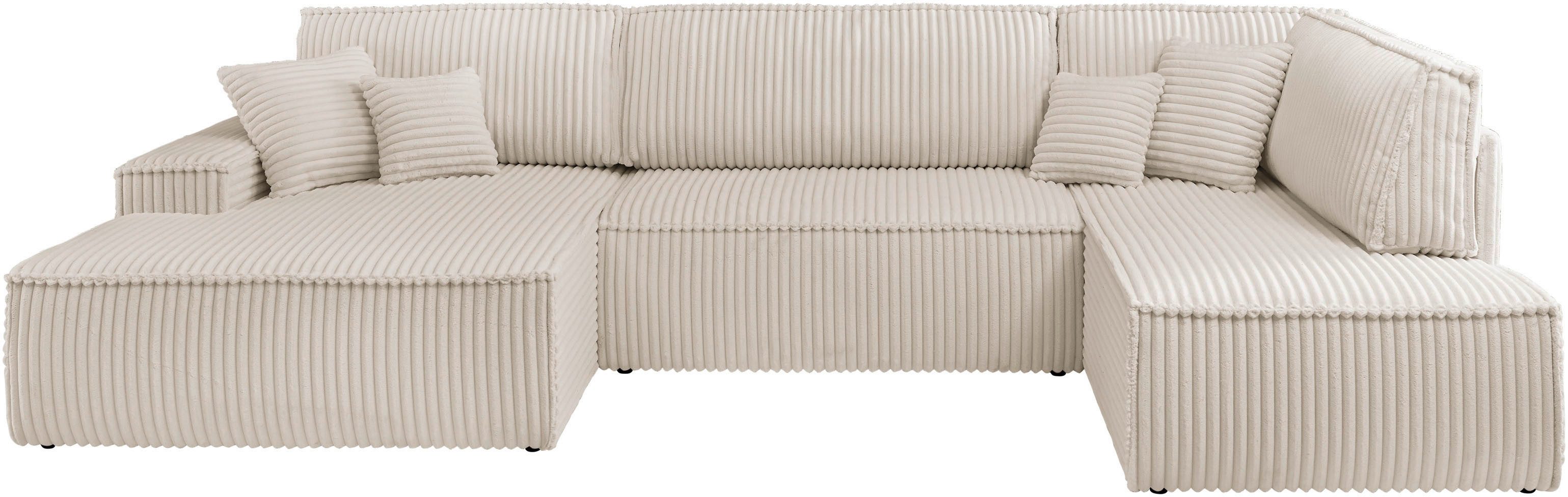 andas Wohnlandschaft FINNLEY U-Form XXL 329 günstig online kaufen