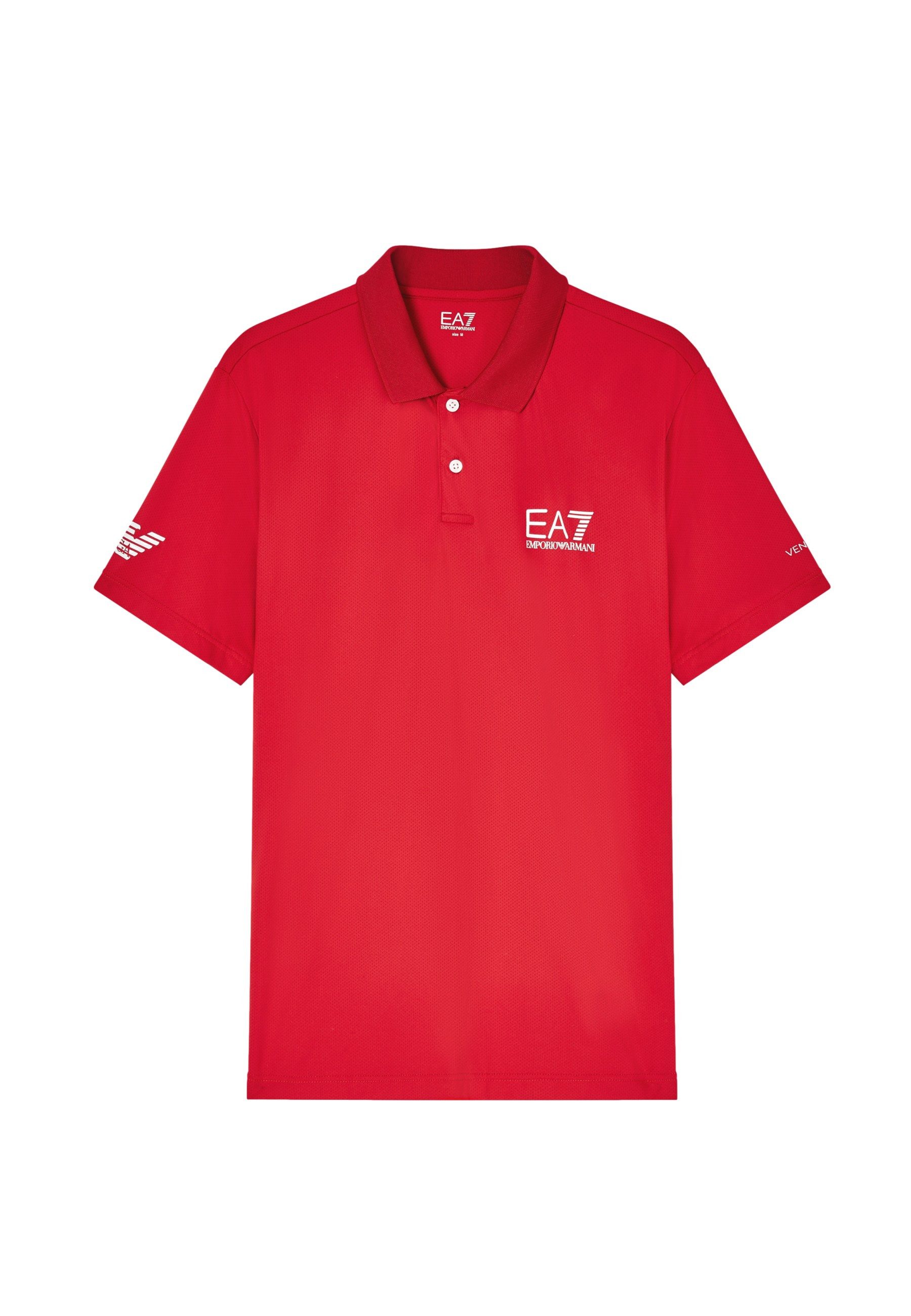 Emporio Armani Poloshirt Poloshirt Kurzarmshirt mit Polokragen (1-tlg., 1)