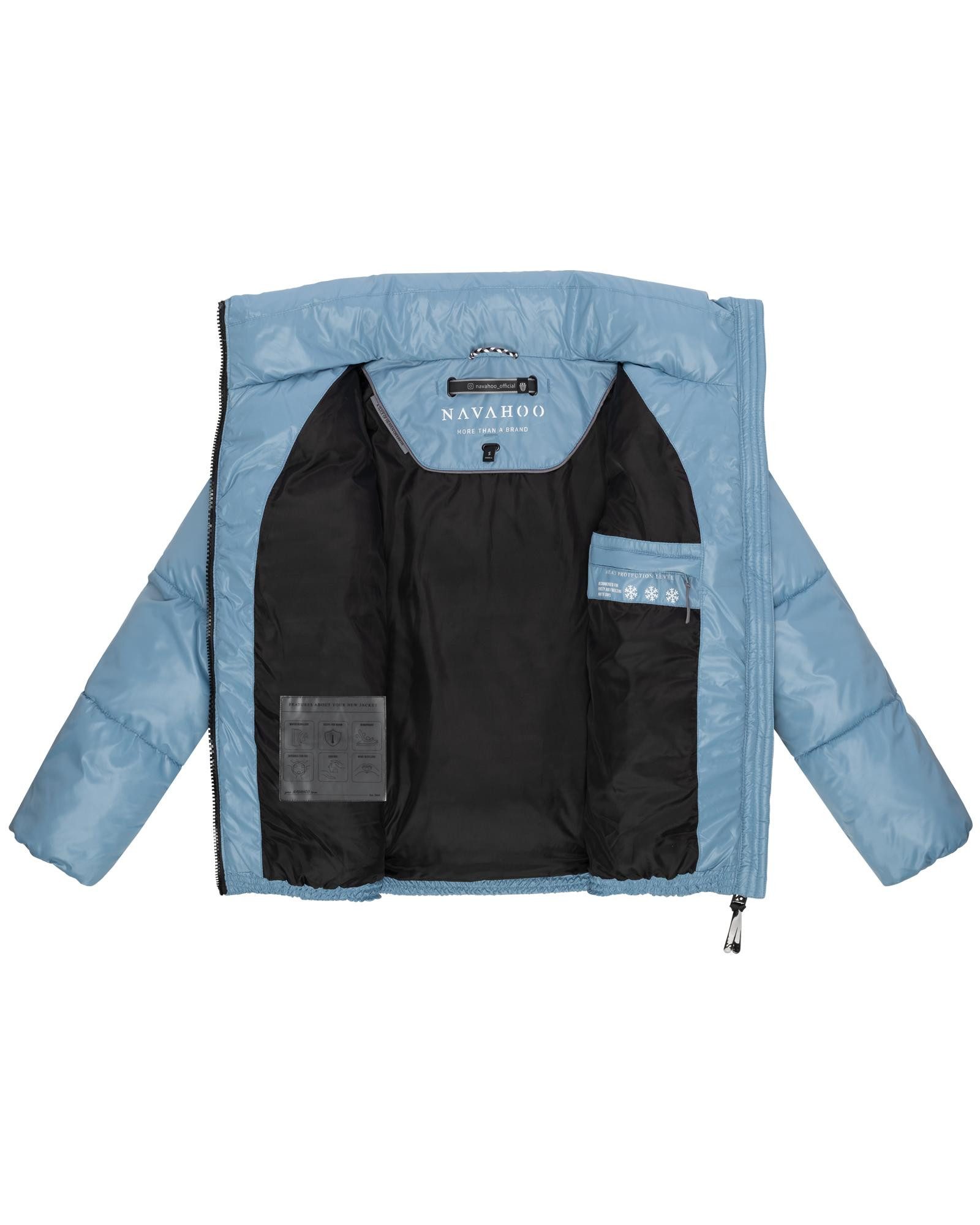 Navahoo Kurzjacke Eispracht 14 Kurze gesteppte Damen Winterjacke