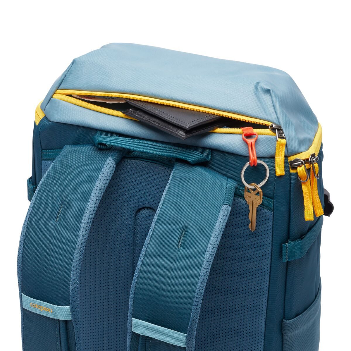 Cotopaxi Tagesrucksack TORRE Rucksack 24 Liter Laptop Alltagsrucksack Allrounder Lemon, aus recycltetem, Laptopfach, fleecegefütterte Tasche