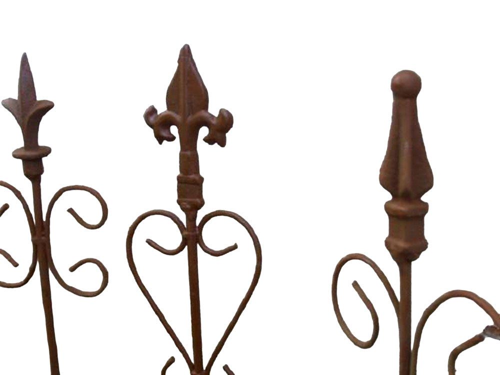 Deko-Impression Gartenstecker 3 Stück dekorative Rankstäbe, günstig online kaufen
