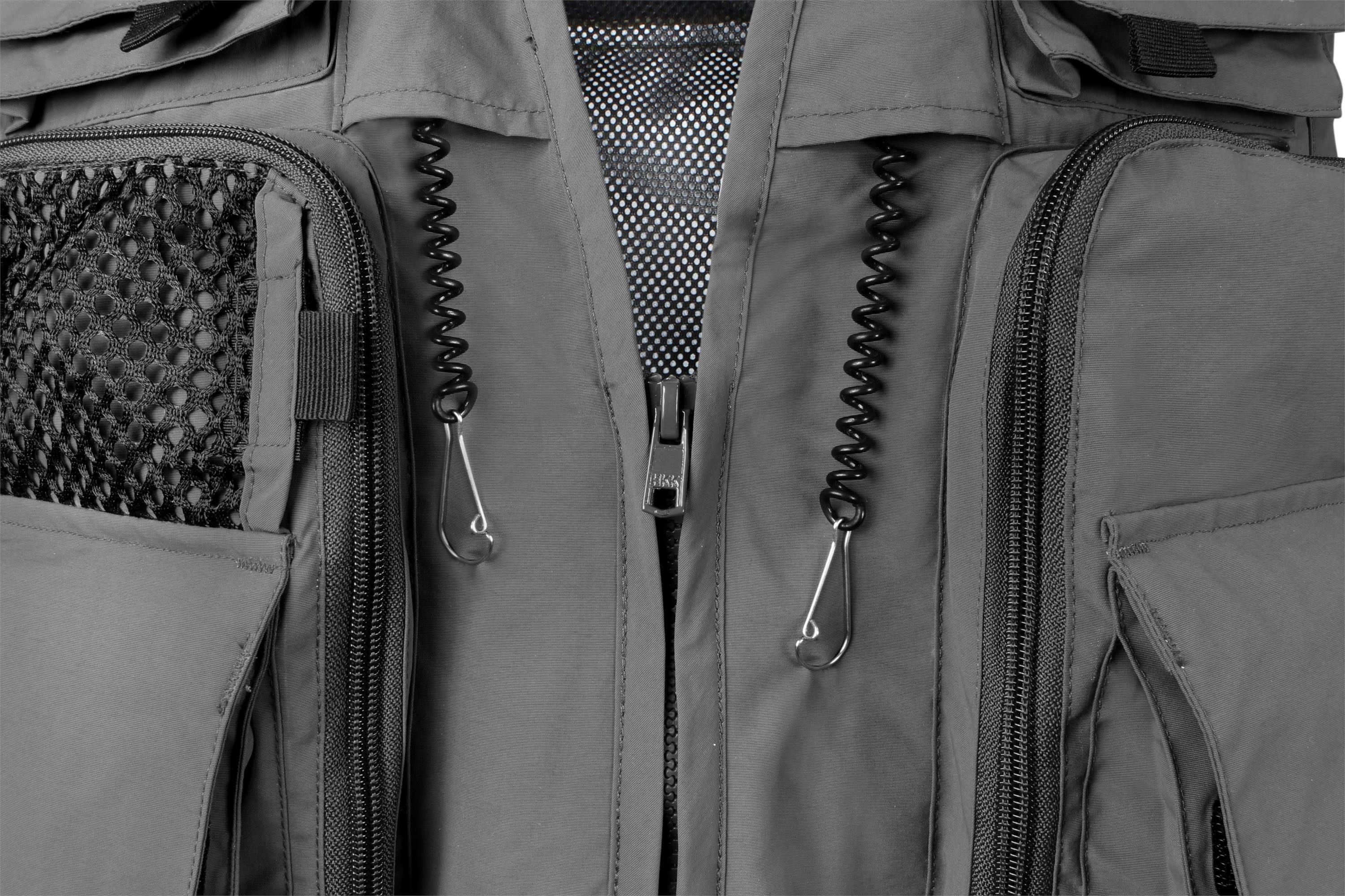 normani Funktionsweste Herren Anglerweste Manta Jagdweste Outdoorweste Multifunktionsweste Anglerweste