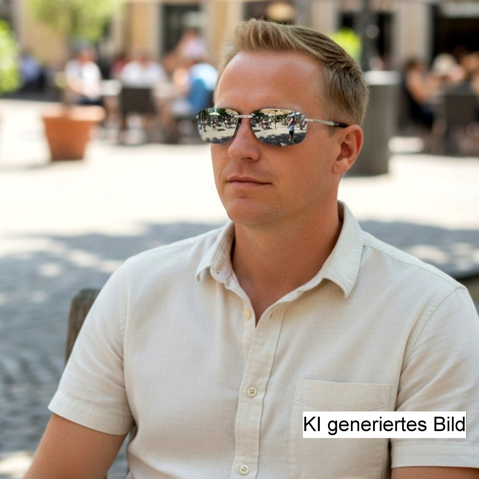 Rennec Sonnenbrille (Ovale Herren Sonnenbrille Schmal Wrap Around Stil mit Federscharniere, Cabrio und Festival Brille mit Brillenbeutel) Ovale Gläser Rahmenlos in Getönt oder Verspiegelt