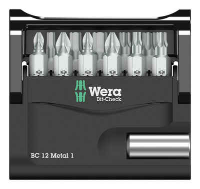 Wera Bit-Set, 12-St., Bit-Check 12 Metal 1