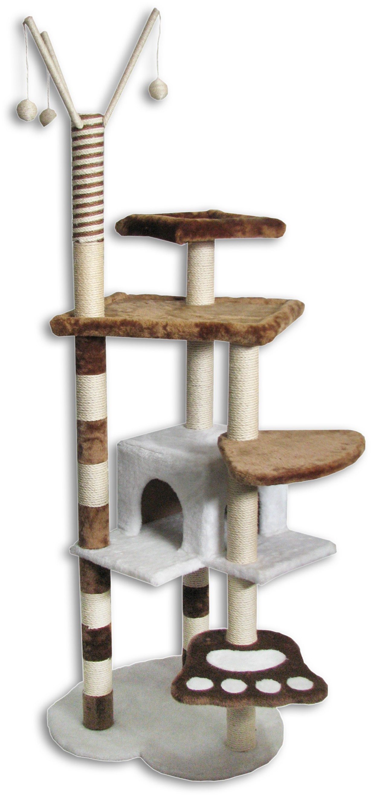 HEIM Kratzbaum Katzen-Kratzbaum "Magic", Bodenplatte in Herzform