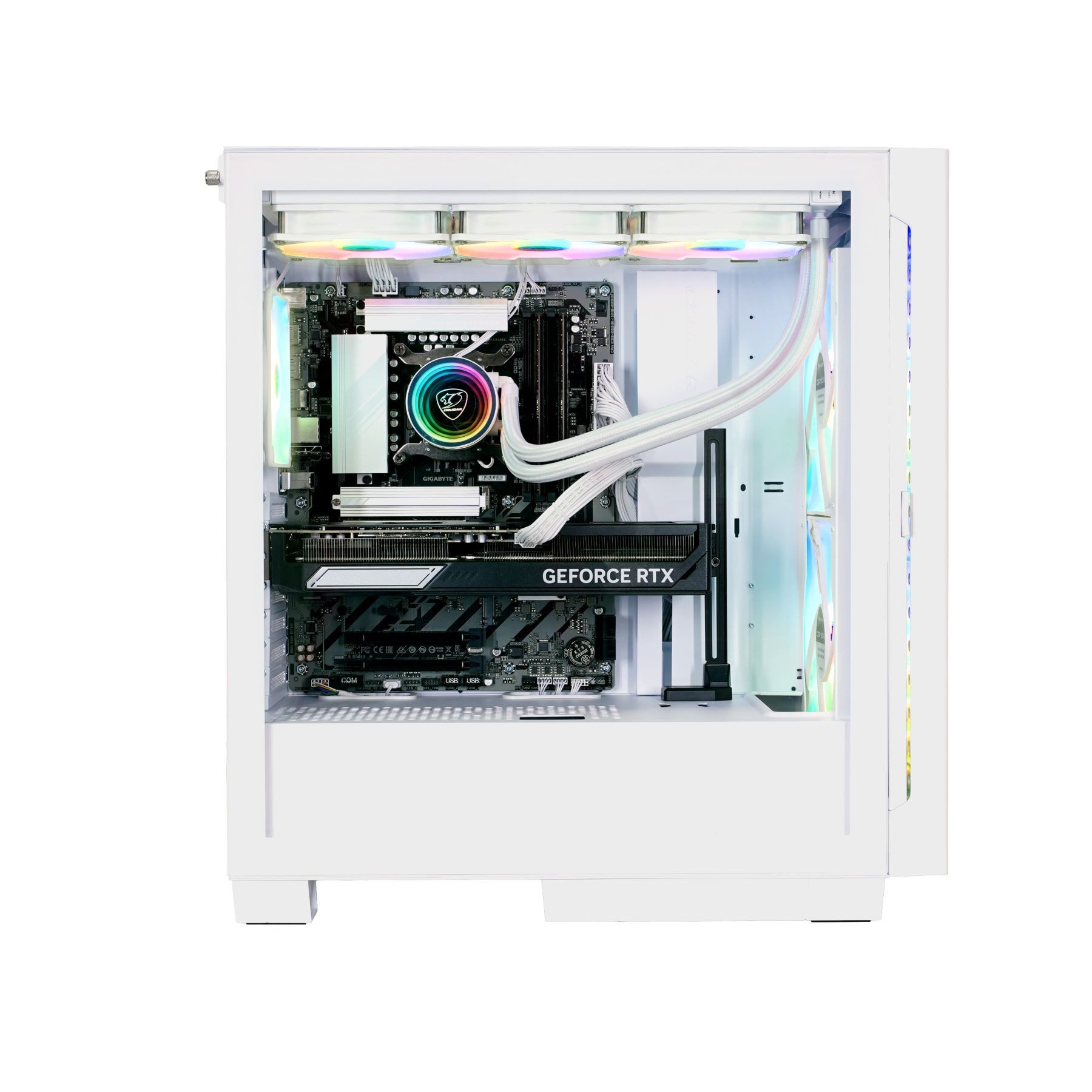 Cougar AIRFACE ECO WT 7874 AMD Ryzen 9 9950X3D 32GB DDR5 1TB SSD RTX 5090 Gaming-PC (AMD Ryzen 9 9950X3D, RTX 5090, 32 GB RAM, 1000 GB SSD, Wasserkühlung, Windows 11, DDR5 RAM, Windows 11)