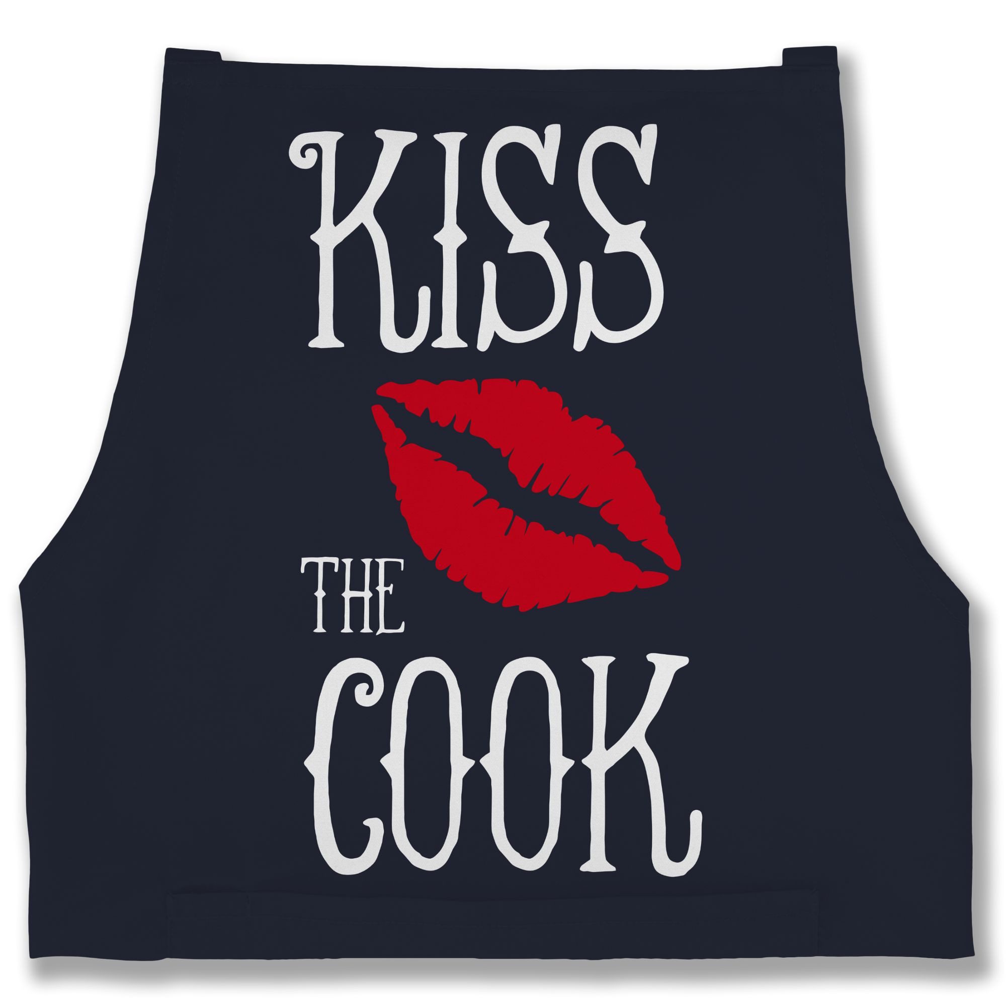 Shirtracer Kochschürze Kiss the cook I Geschenk Kochen, (1-tlg), Küchenschü günstig online kaufen
