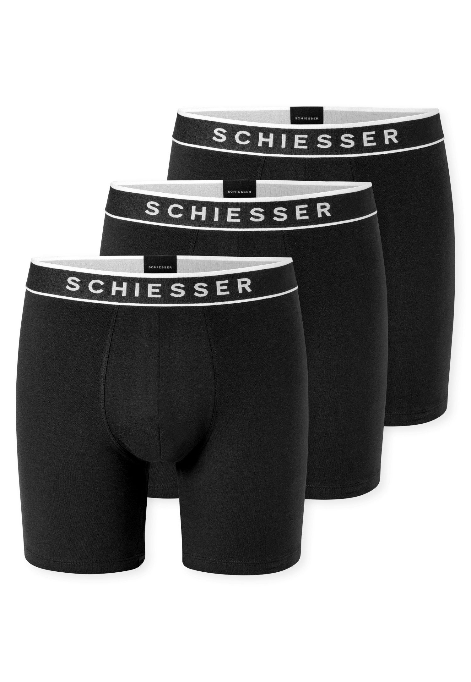 Schiesser Langer Boxer (3er Pack)