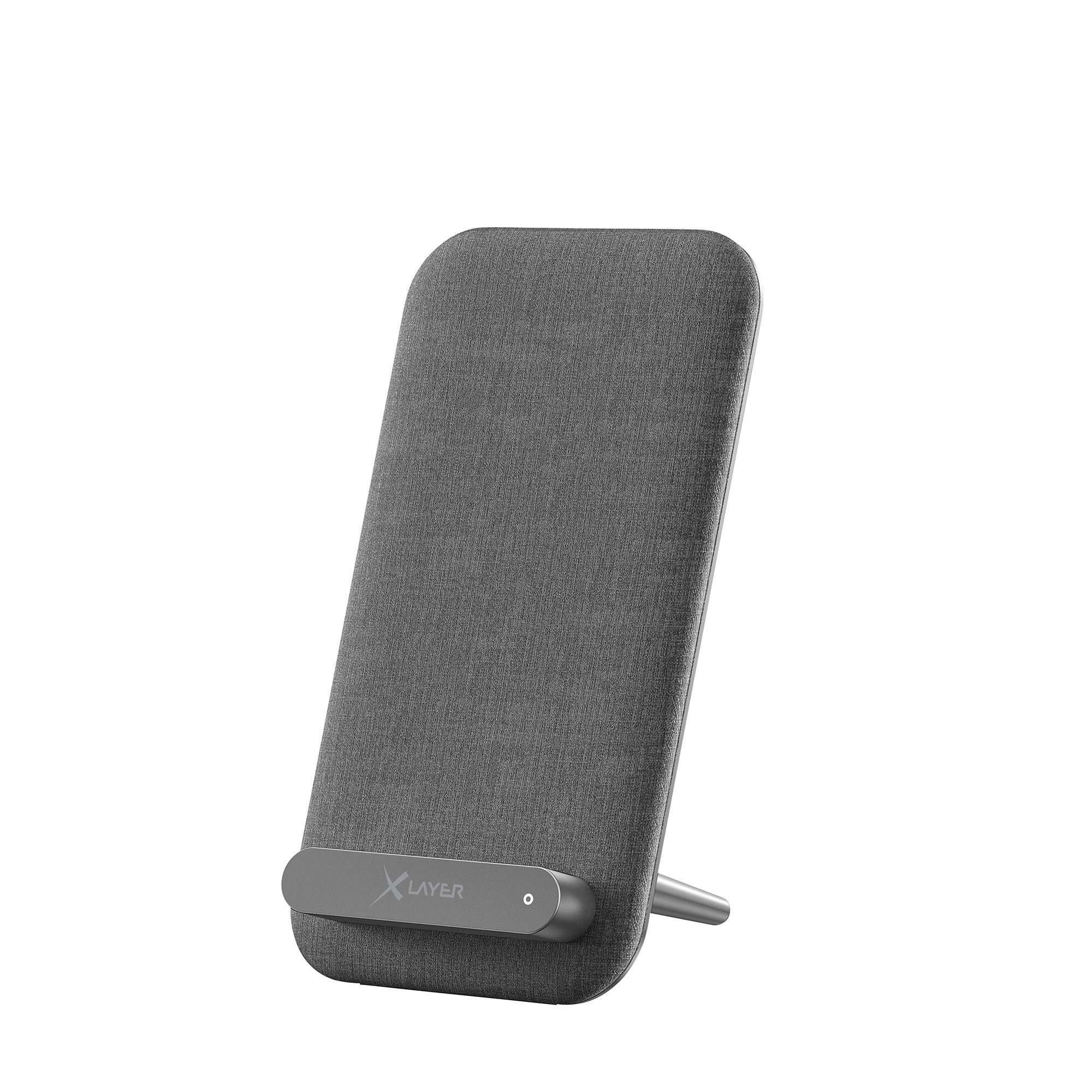 XLAYER XLayer Induktive Ladestation 15W Qi-zertifiziert Dark Grey Wireless Charger
