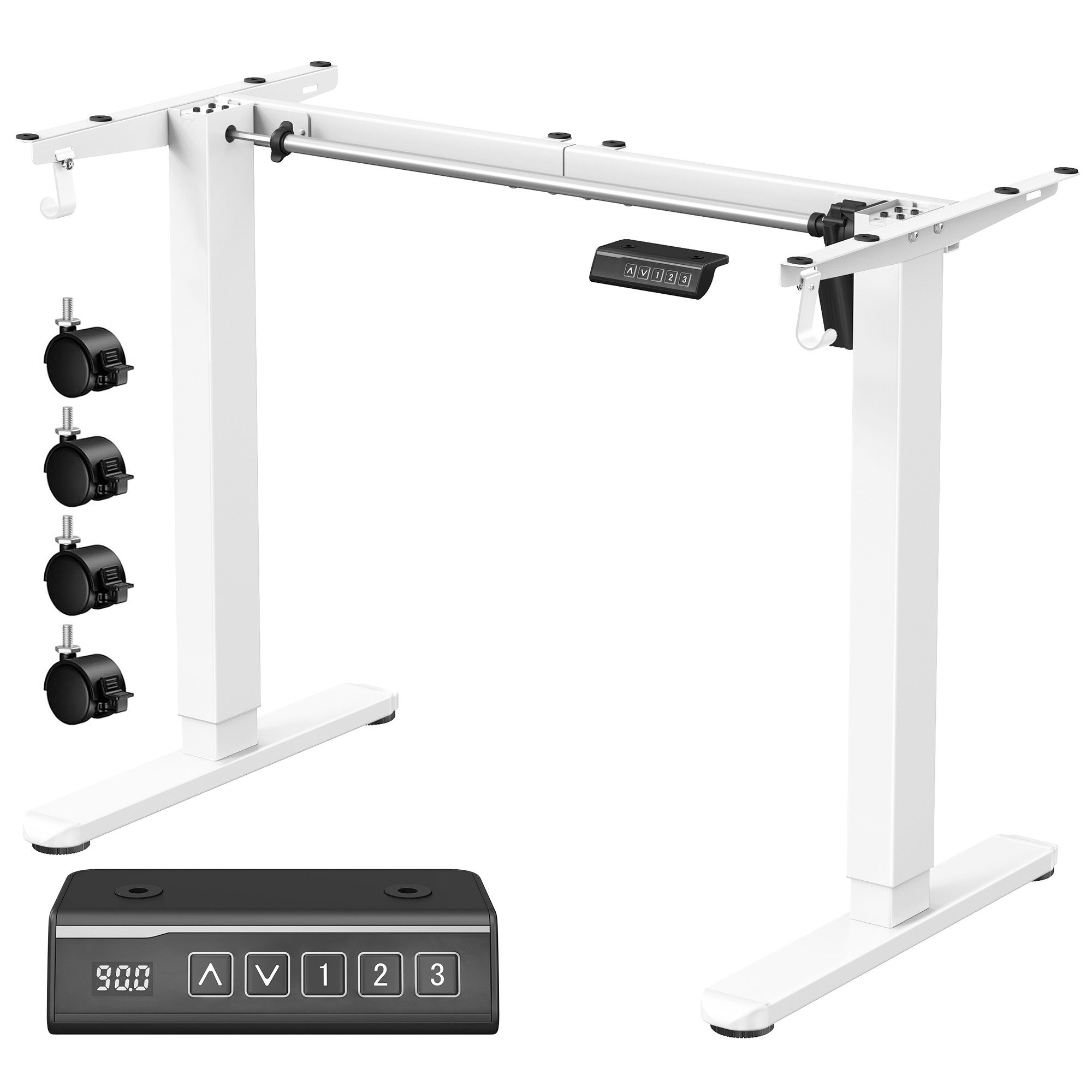 VASAGLE Schreibtisch Höhenverstellbarer Tischgestell, Elektrisch günstig online kaufen