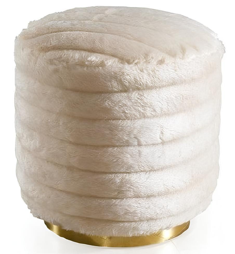 JVmoebel Pouf Moderner Pouf Sitzhocker Beistellmöbel Ottomane im eleganten Stil (1-St., 1x Hocker), Made in Europa