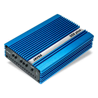 JAYKS 5DXplus Digital-Verstärker Audioverstärker (Anzahl Kanäle: 5, 240,00 W, iPhase - Phasenanpassung, 27 Hz / 12dB Subsonic-Filter)