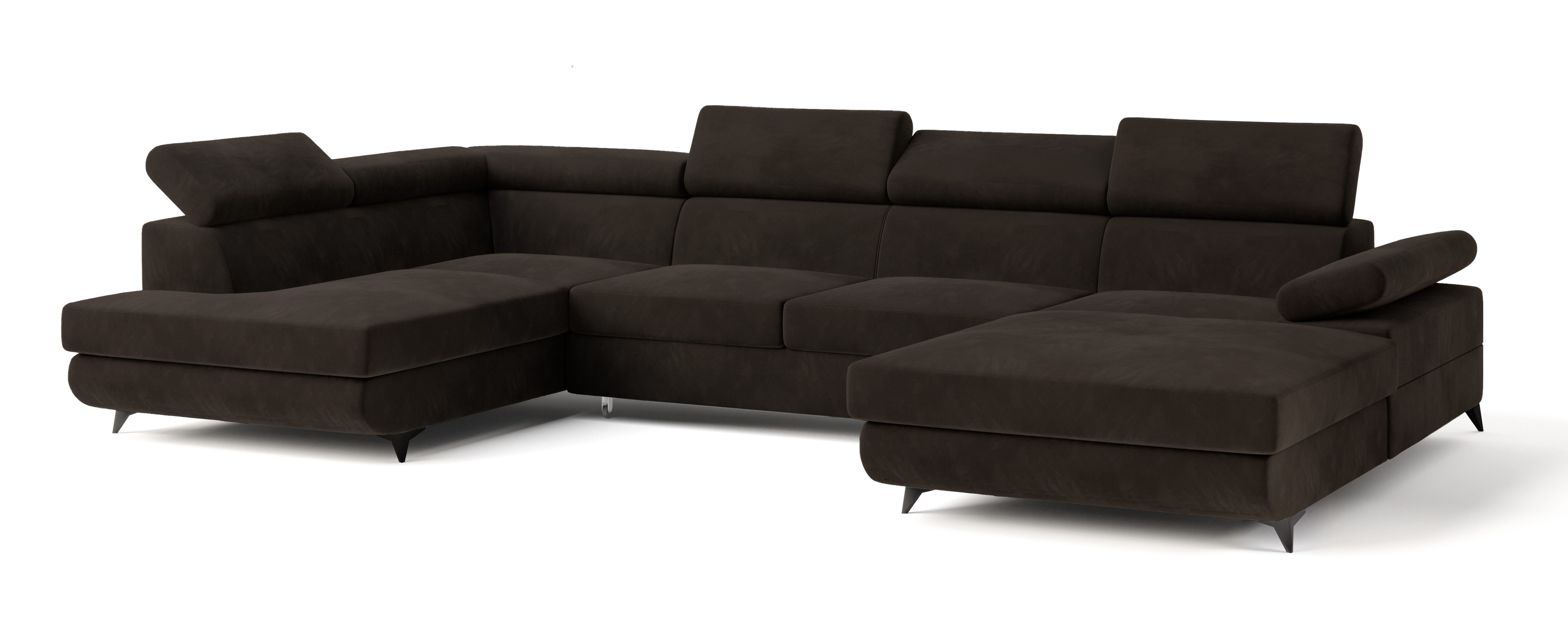 Masseno Ecksofa RUBANO mit Schlaffunktion U-Form, günstig online kaufen