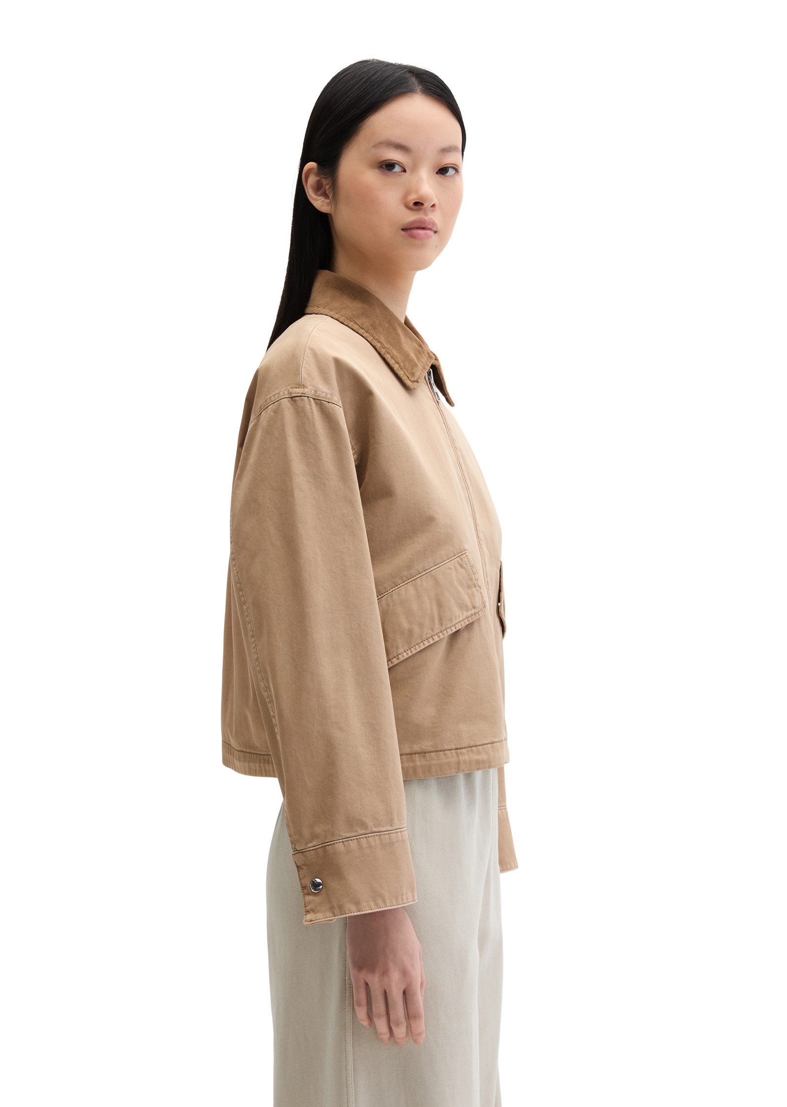 Marc O'Polo Outdoorjacke aus Organic Cotton-Twill