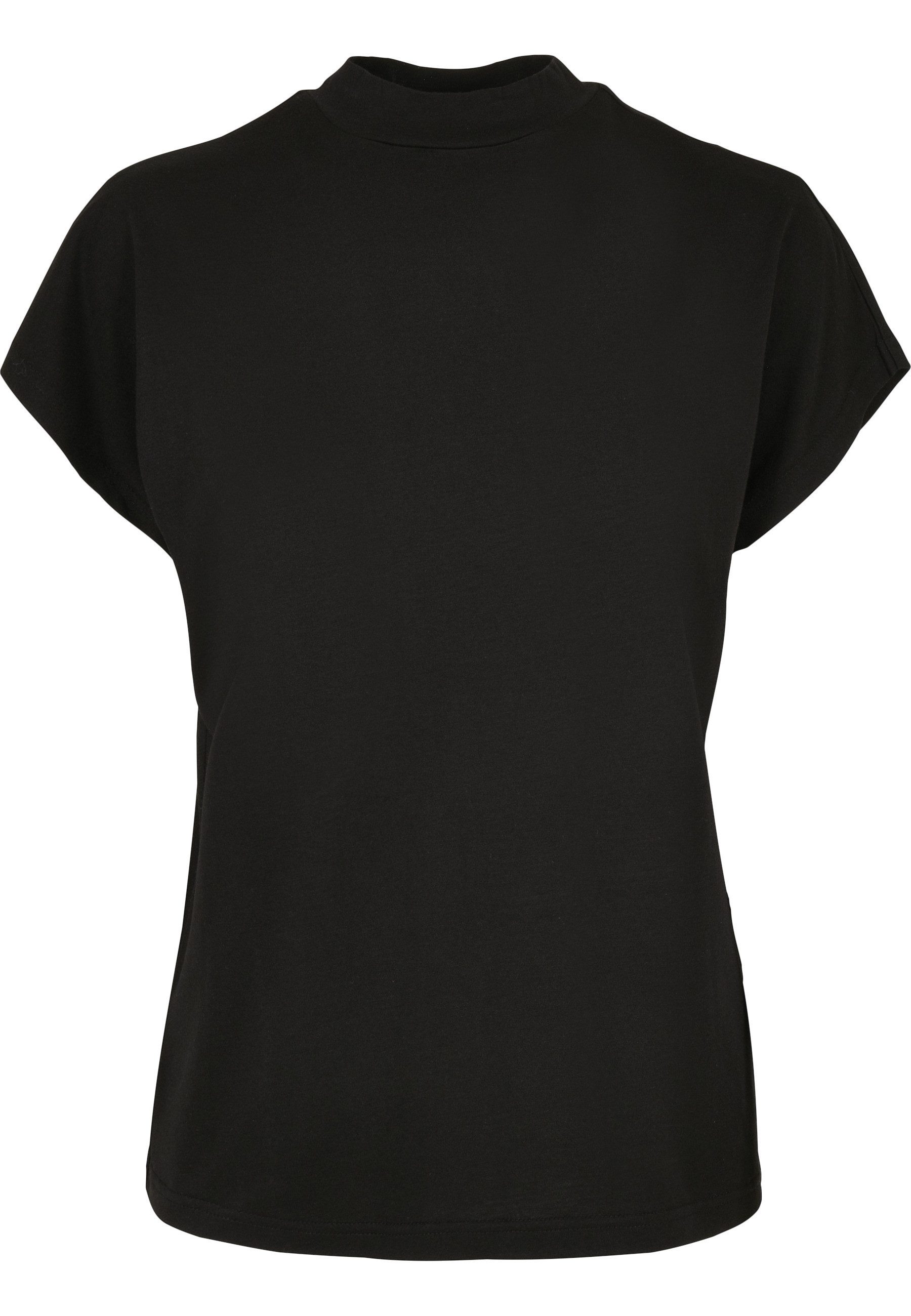 URBAN CLASSICS Kurzarmshirt Urban Classics Damen Ladies Oversized Cut On Sleeve Viscose Tee (1-tlg)