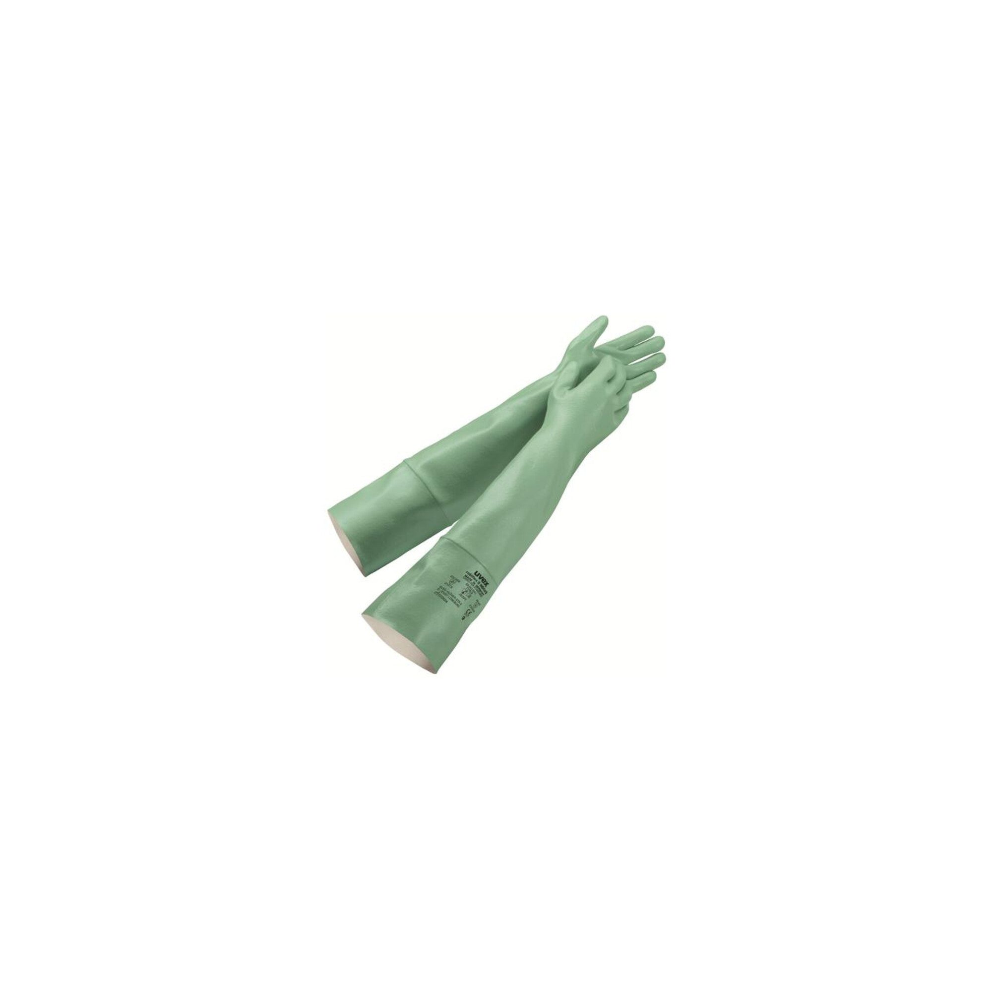 Uvex Baumwollhandschuhe uvex Chemikalienschutz-Handschuh-Paar uvex rubiflex S NB60S, Handschuh