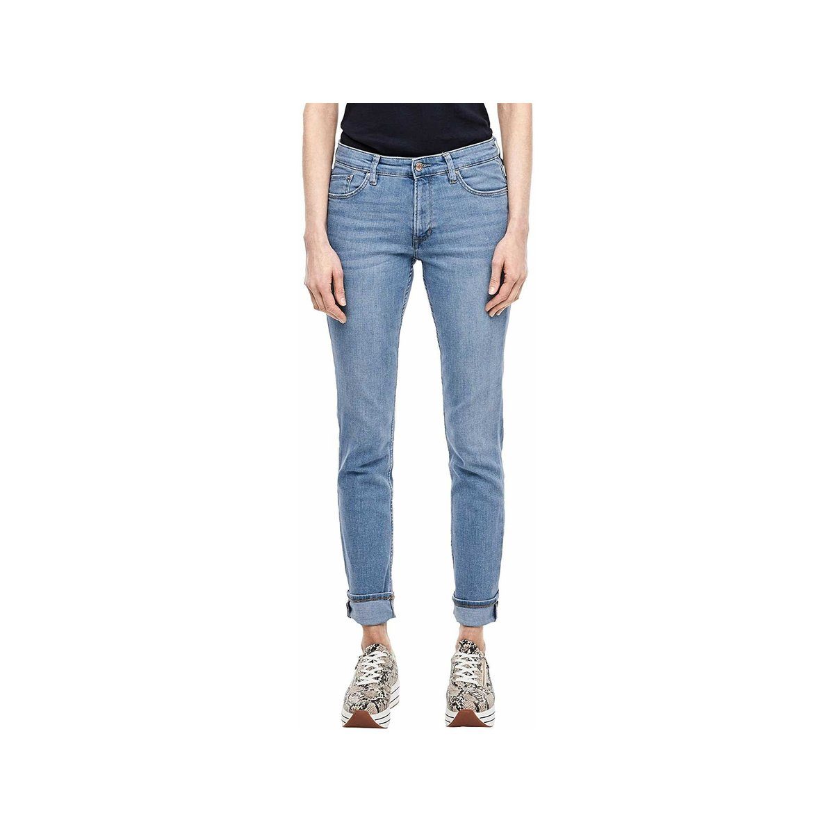 fit blau (1-tlg) Slim-fit-Jeans s.Oliver slim
