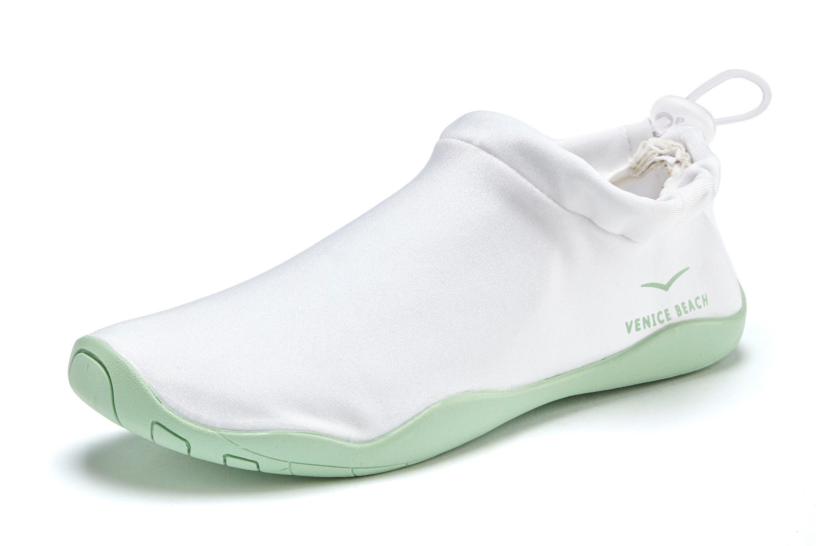 Venice Beach Badelatsche, Badeschuhe, Badeschlappe, Wasserschuh, leichter Slipper Aquaschuh schnelltrocknend mit ultraleichter Sohle VEGAN