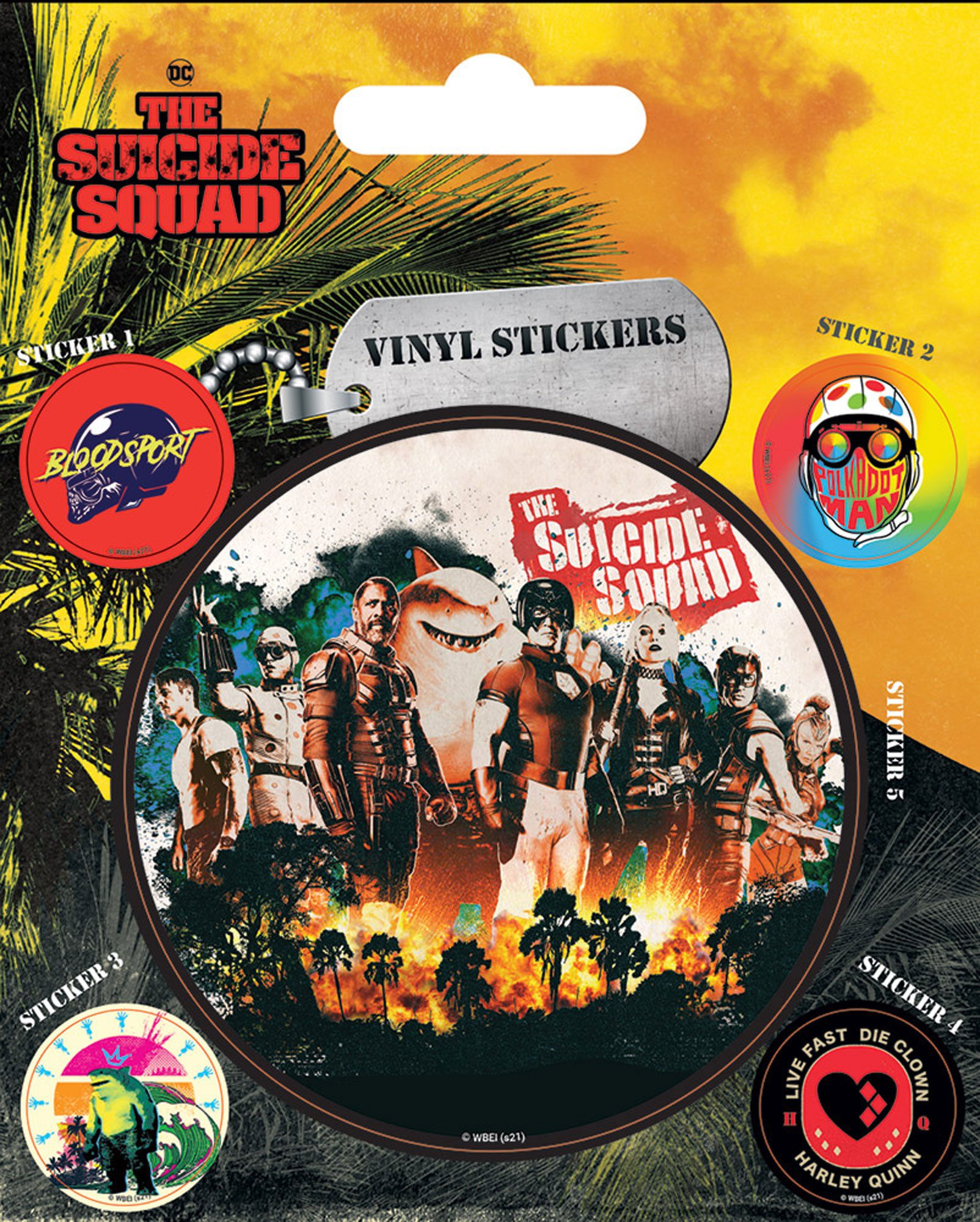 Sticker Suicide Squad, The - Sticker-Sets - Team