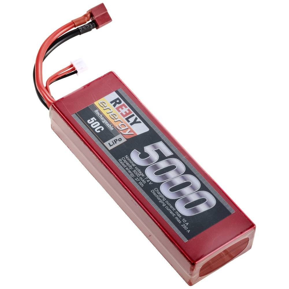 Reely Modellbau-Akkupack (LiPo) 7.4 V 5000 mAh Zellen-Zahl: 2 50 C Akku