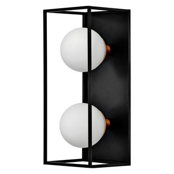 Ledvance Deckenleuchte Wand- und Deckenleuchte Decor Square in Schwarz G9 2-flammig IP44, keine Angabe, Leuchtmittel enthalten: Nein, warmweiss, Deckenlampe, Deckenbeleuchtung, Deckenlicht