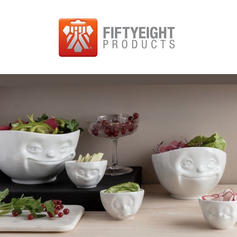FIFTYEIGHT PRODUCTS Frühstücksteller TV Tassen, 20 cm