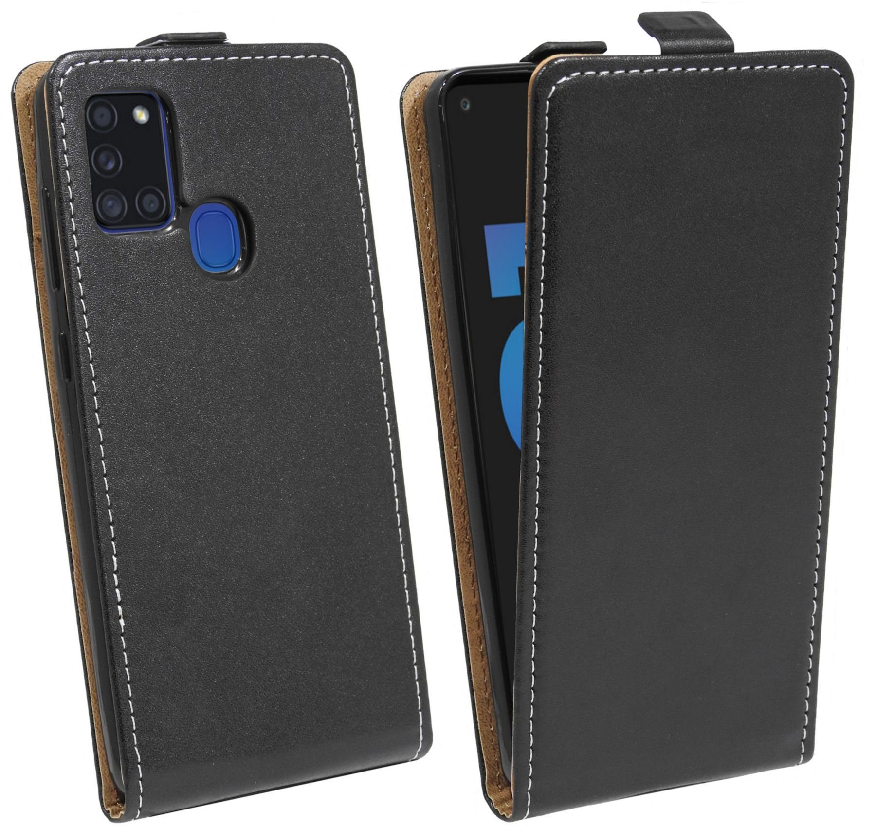 cofi1453 Handyhülle Flip Case für Samsung Galaxy A21S, Schutzhülle